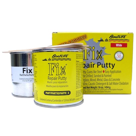 Boatlife Fix Repair Putty, White - 16 oz 1196
